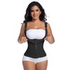 LEZSHOOU Waist Trainer for Women, Tummy Control Sports Girdle, Workout