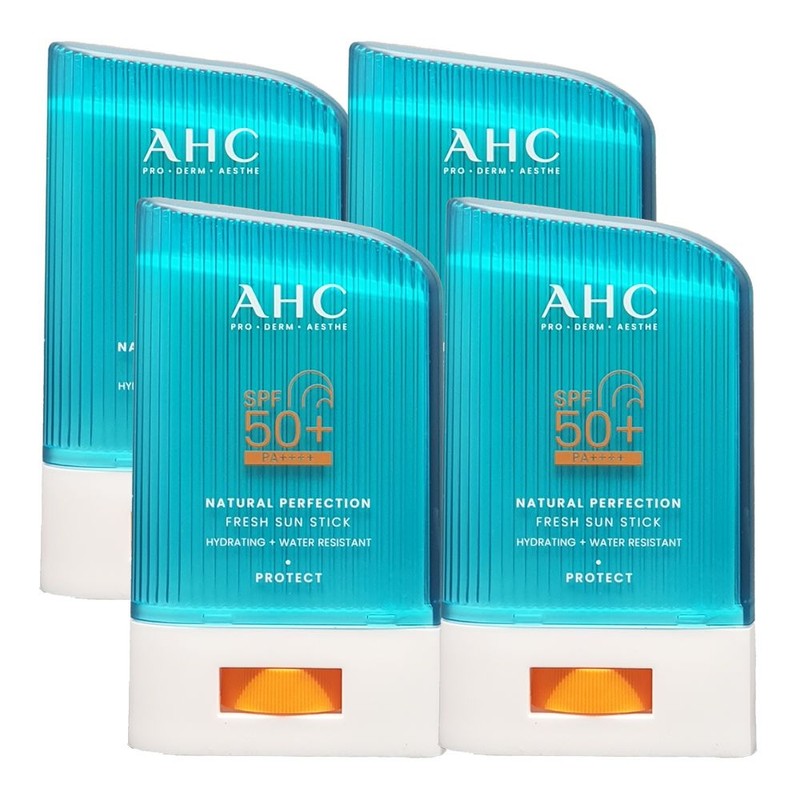 AHC Natural Perfection Fresh Sun Stick SPF50+ 22g 4pcs /