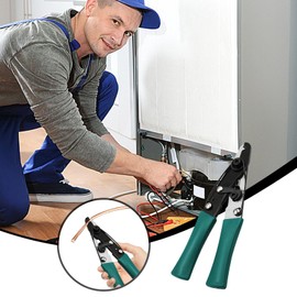 Tube Cutting Plier | Steel Tubing Cutter Tool Wire Cutting Pliers,Multipurpose Capillary Tube Scissors Refrigeration Tube Slicer for Air Conditioner Refrigerator Repair