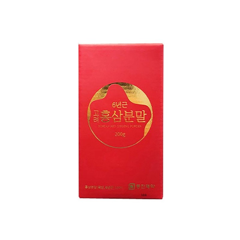 6년근 정삼당 고려홍삼분말 200g병/한국/정삼당 위탁판매몰 6-Year-Old Red Ginseng Powder 200g