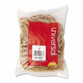 Universal Rubber Bands, Size 33, 3-1/2 X 1/8-inch, 160 ct, 1/4Lb Pack