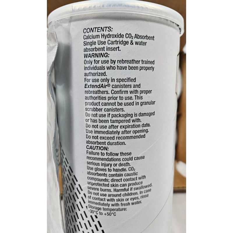 ExtendAir CO2 Absorbent 2.6 lbs Scrubber Cartridge Water Absorbing Insert