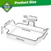 HNYYZL Trash Bag Holder,2 Pack Trash Bag Holder for Cabinet