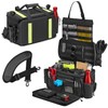 Truck Front Seat Organizer with Dedicated Tablet and Laptop Storage