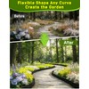 6-Pack Metal Landscape Edging 40" L x 6" H Black
