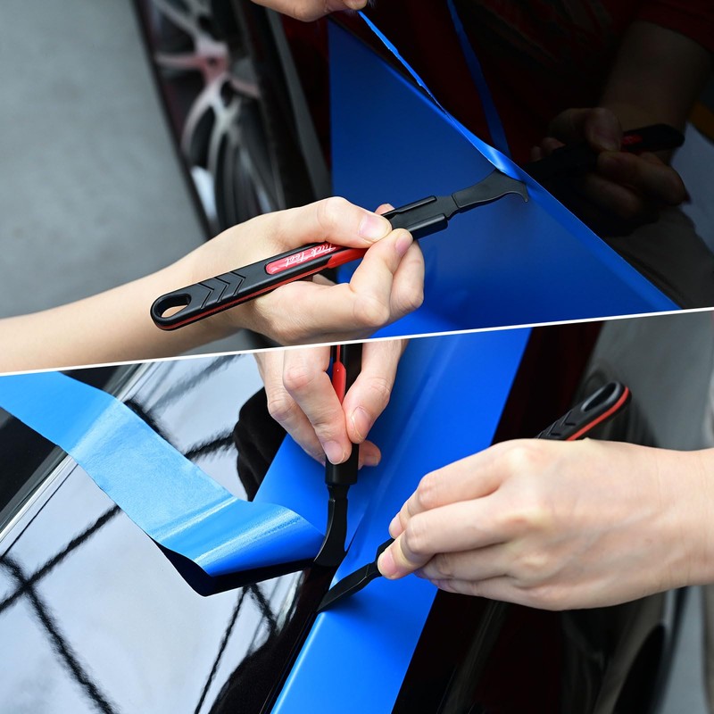 NEWISHTOOL Micro Squeegee Vinyl Wrap Tool, 6 in 1 Pro