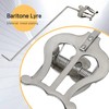 Marching Clamp-On Silver Music Sheet Clip Sheet Replacement for Bass