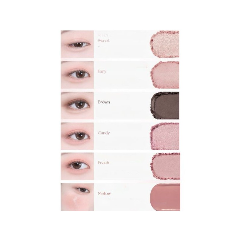 WAKEMAKE Soft Sheer Multi Palette& Brush Special Set 2items [Limited],