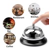 BUYGOO Table Bell, Reception Bell, Table Bell, Hand Bell, Reception