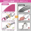 DANOFY Dog Mooring Wire Lead Cable - Mooring Cable for