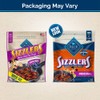 Blue Buffalo Sizzlers Natural Bacon-Style Soft-Moist Dog Treats, Original Pork