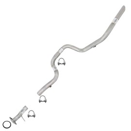 Exhaust Intermediate Pipe, Extension Pipe & Tail Pipe Exhaust Kit Compatible for 2002-2005 Mercury Mountaineer 4.0L 4.6L | Free Gasket and Clamps Included | Automotive Replacement Part | Direct-Fit