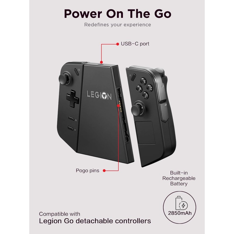 Lenovo Legion Go Charging Connector with Battery – Extended Battery