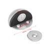 5 Sets Door Stopper Stainless Steel Rubber Door Stop Holder