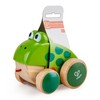 Hape Frog Pull-Along | Wooden Frog Fly Eating Pull Toddler