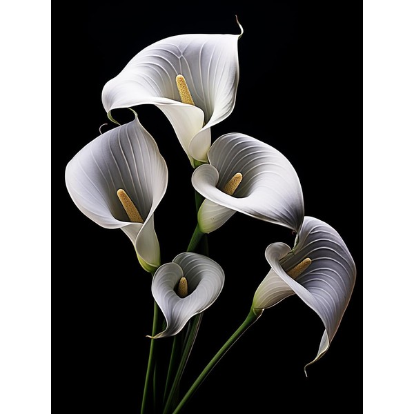 DIY 5D Diamond Art Painting Kits for Adults Black and