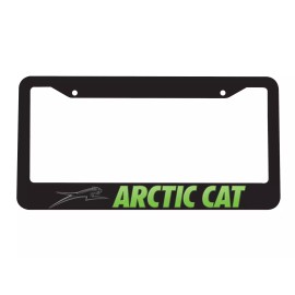 Streetz Beware Arctic Cat ArticCat Powersports off road snow mobile Car License Plate Frame