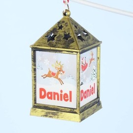 Mulberry Studios Starlight Lantern Christmas Tree Hanger Names A-G Daniel
