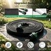 Apgooface Flat Soaker Hose 25 ft 4-Pack with Splitter, 80%