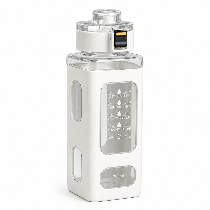 0.7L/0.9L Sports Water Bottle with Carry Strap – Portable Sippy