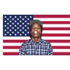 MAGJIUKE Rapper Rocky American Flag Tapestry 3x5 Ft - rap