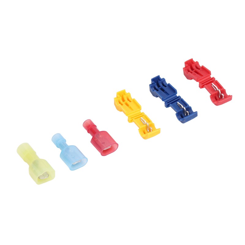 T Tap Wire Connectors Insulated Quick Splice Disconnect Male Spade