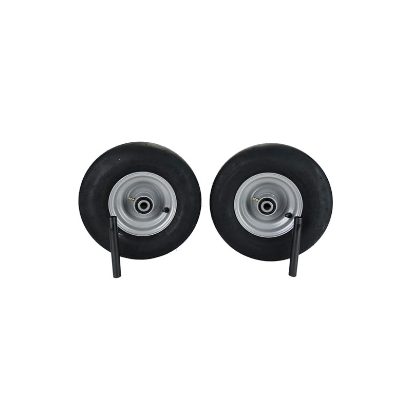 (2) Pneumatic Tire Assemblies 13x6.50-6 Fits Dixie Chopper MZ 400438