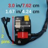 Tuzliufi Start Light Kill Switch Compatible with Honda Fourtrax Sportrax