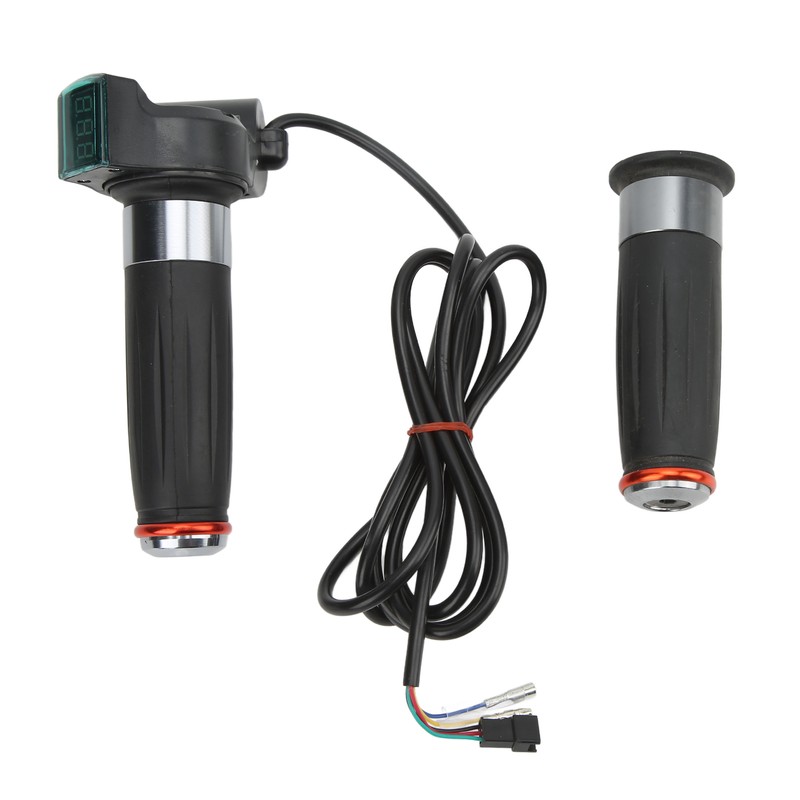 Electric Bike Handlebar Throttle Twist Grip Plastic Twist Throttle Accelerator