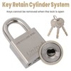 Unity Marine Padlock Keyed Alike 100% Stainless Steel Weatherproof for