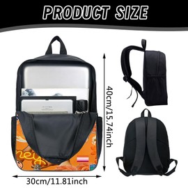 Cartoon Backpacks Children's Backpack, Italan Brain Anime School Bags, Backpack, Children's School Backpack, Laptop Bag, 3D Printed Children's Backpacks (40 x 30 x 13 cm)