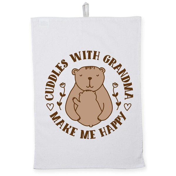 Hippowarehouse Cuddles With Grandma Make Me Happy Bear Hug Tea