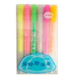 COLNK 6 Plumas Boligrafos Colores Neon Lettering Resaltar Apuntes