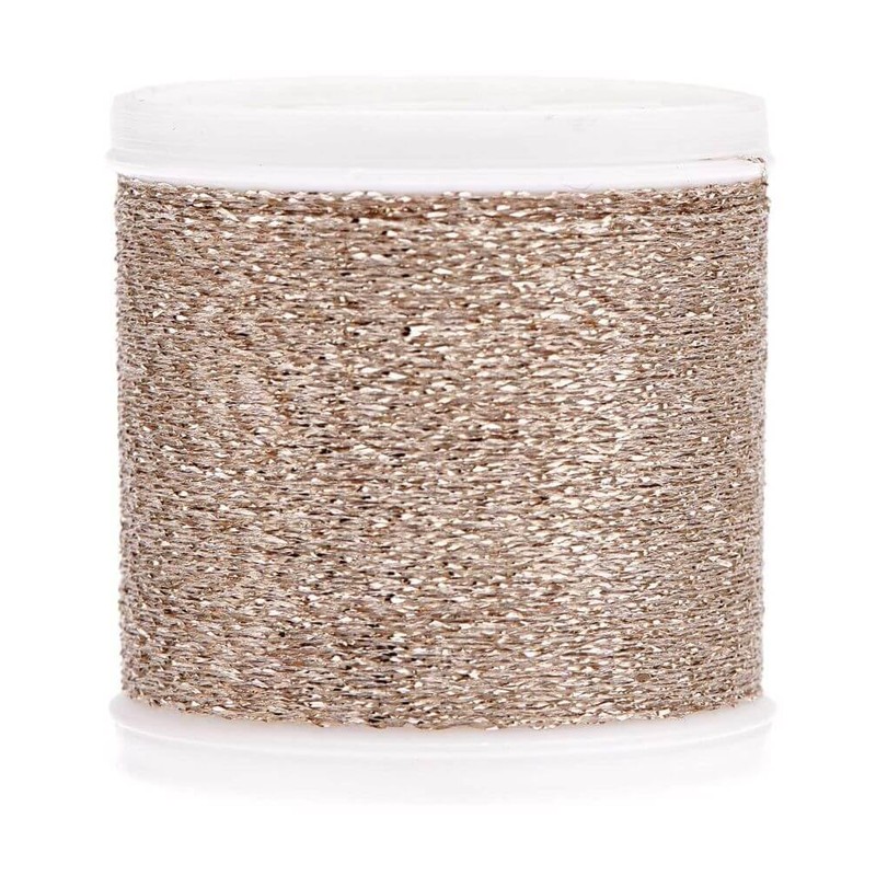 Rico Design Embroidery Thread Metallic Colour Champagne