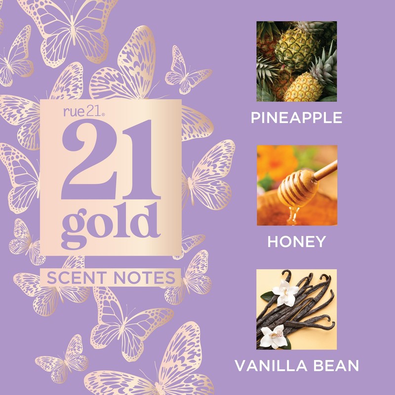 Rue 21 Gold Women's Perfume Spray - 1.7 fl oz