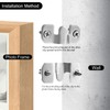 4 Pieces Flush Concealed Mount Bracket, Heavy Duty Flush Mount