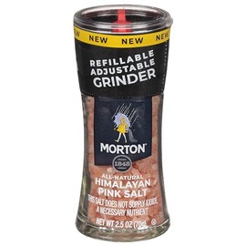 Morton, Himalayan Pink Salt, 2.5 Ounce