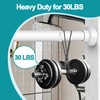 YNL Tension Shower Curtain Rod 34-96 Inches（2.8-8ft) Adjustable Spring Shower