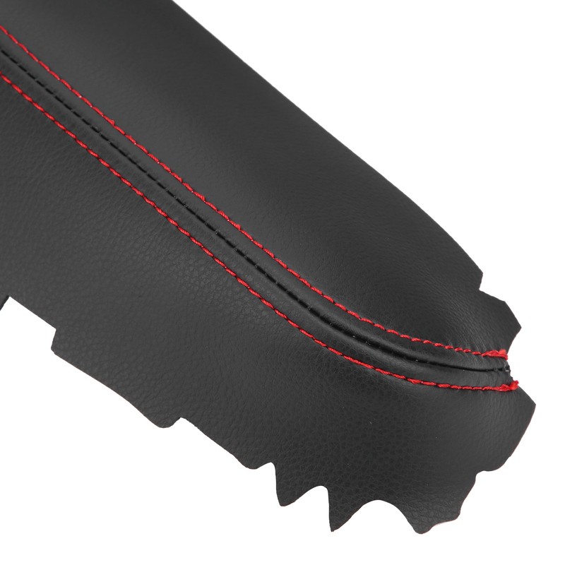 3pcs Center Console Armrest Pad Covers PU Leather Protectors Fit