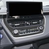 Real Carbon Fiber Car Central Console A/C Climate Control Switch