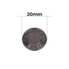 Trimming Shop Jeans Button Hammer on 20mm Brass Tack Fasteners