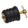 Seachoice Twist-Turn 1.25 in. Marine Boat Brass Drain Plug w/Neoprene