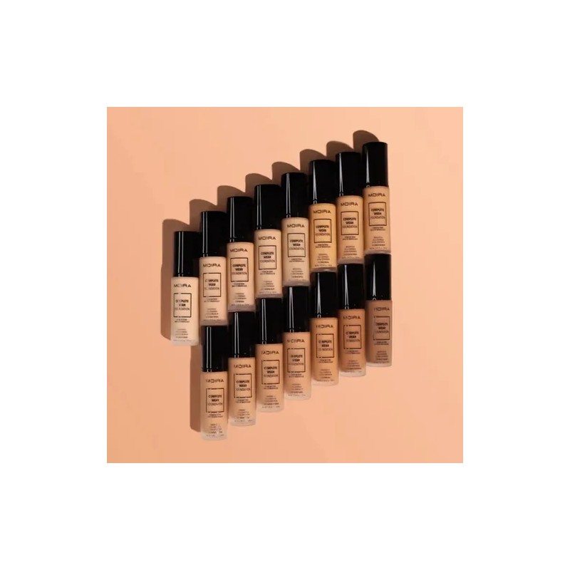Base De Maquillaje Liquida Moira Complete Wear Foundation