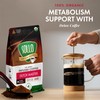 Sollo Detox Infused Ground Coffee Blend, Healthy Body Support, Dark