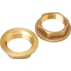 Brass Replacement 3/4" BSP Flanged Metal Bath Tap Backnut -