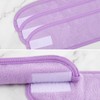 Whaline Spa Facial Headband 4 Packs Head Wrap Terry Cloth