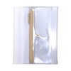 isshoni. Notebook Cover with Case, PVC A6 [R Clear Beige]