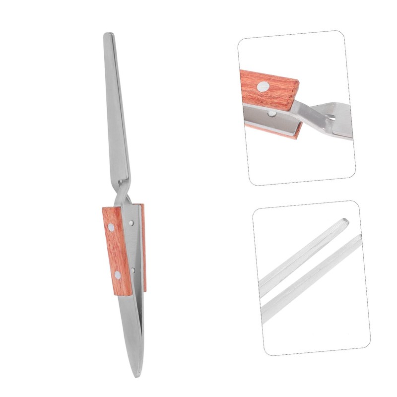 minkissy Professional Nail Art Tools Multi-function Pincher Set for Straight