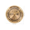 Kisangel 5pcs Accurate Barometer Home Dial Display Air Pressure Gauge