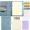 Mlife A5 Refillable Ring Binder, with 180 Sheets Refill Paper,A5